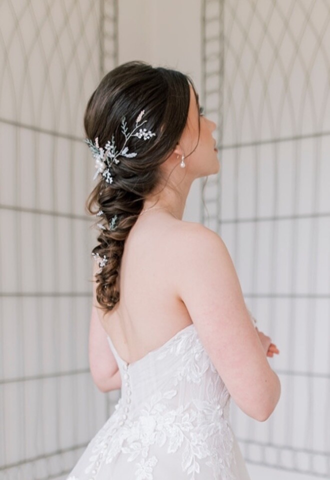 Bridal hair
