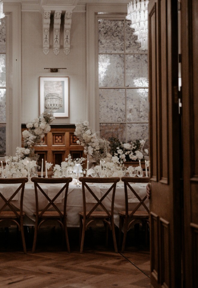 Wedding Breakfast at The Municipal Hotel in Liverpool