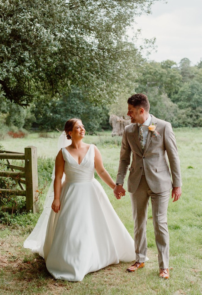 Loving Couple Take A Stroll Around Our Picturesque Grounds