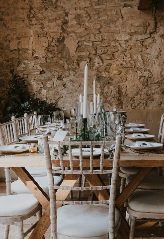 Seated wedding Breakfast