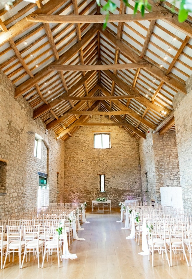 Barn Venue Wedding Ceremony