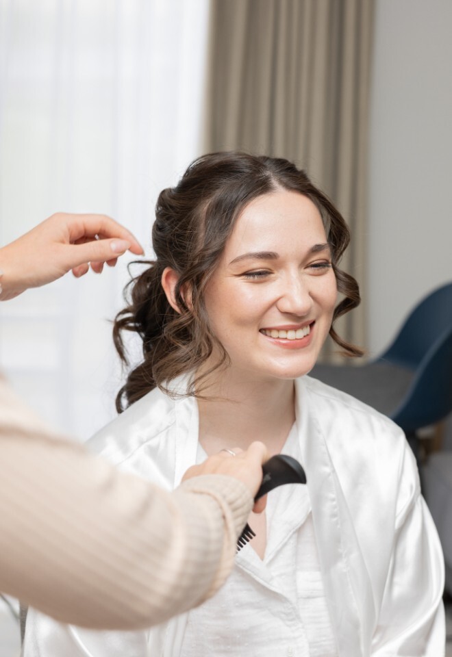 Natural bridal makeup 
