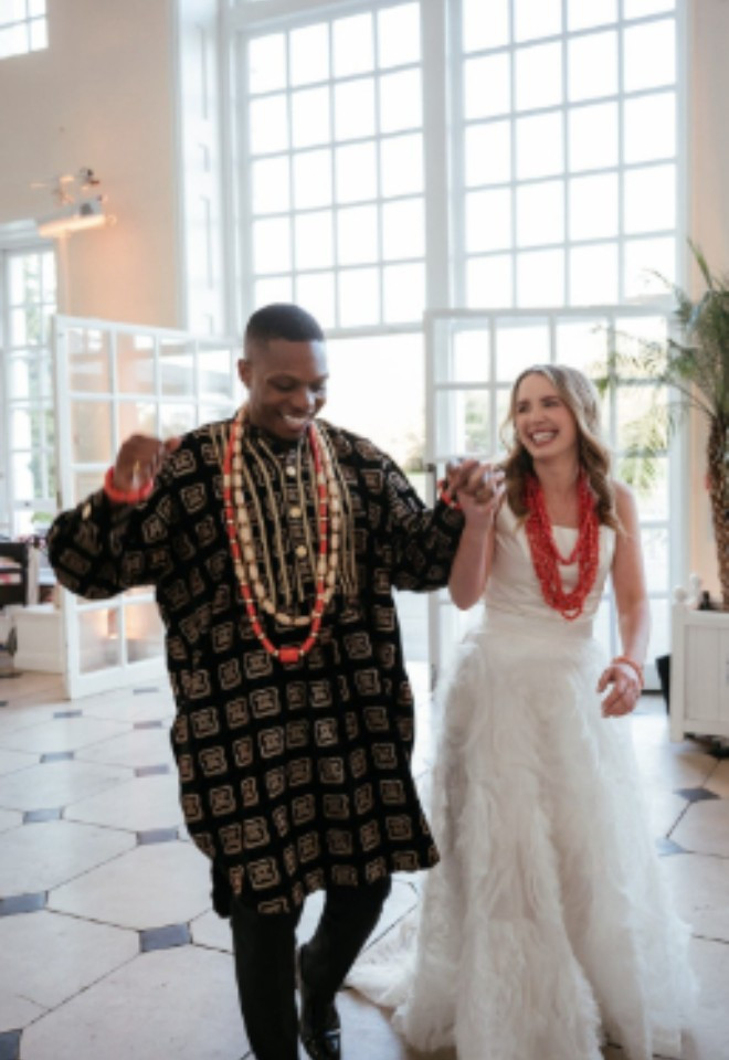 Image shows fusion wedding ceremony