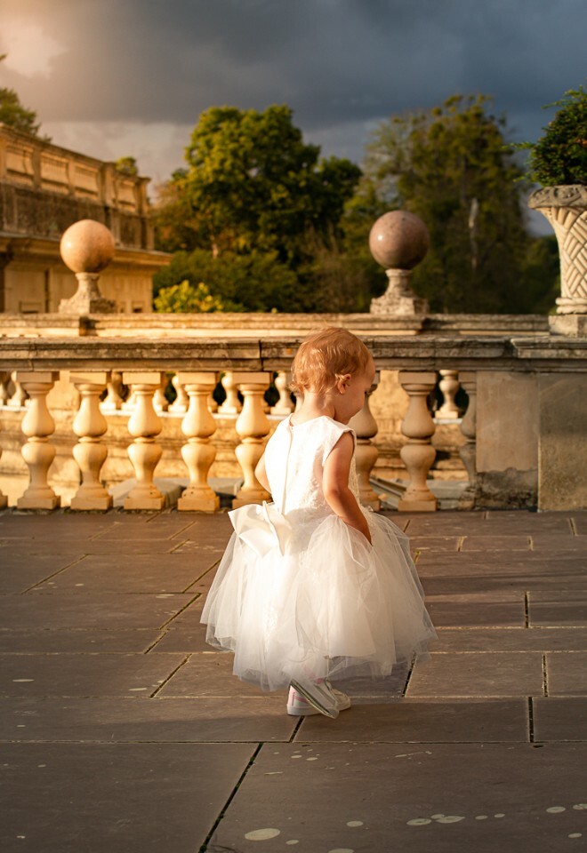 Lovely little wedding guest (www.davecoxphoto.co.uk)