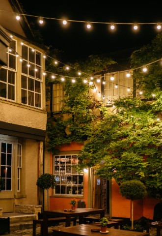 Crown and Thistle Courtyard