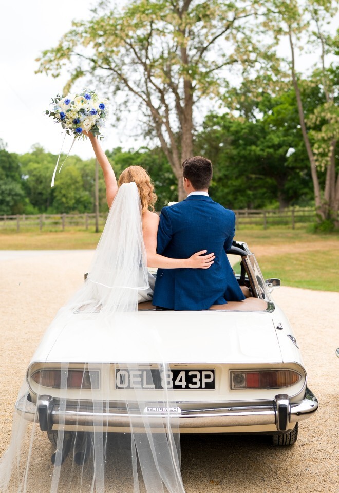 Driving off into the sunset