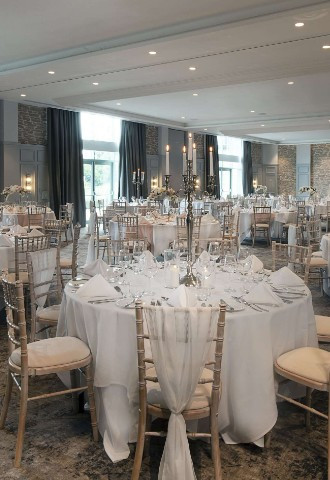 Wedding breakfast in the Kingfisher Suite