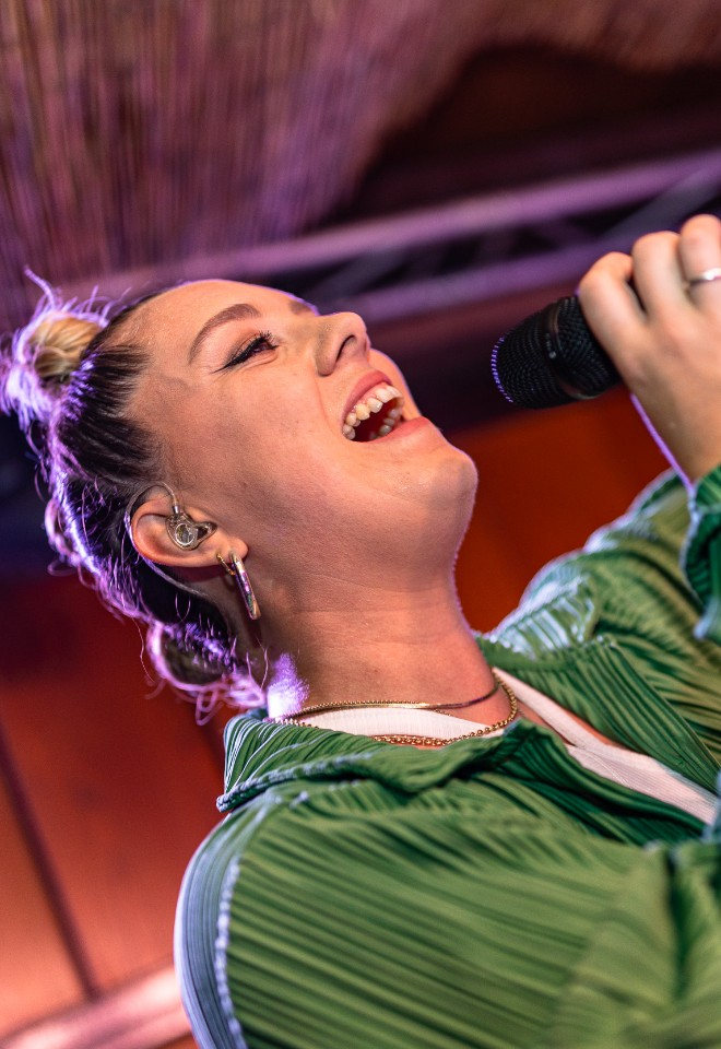 Nora from JBMAC singing