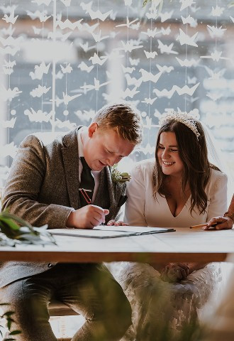Barn Window Ceremony