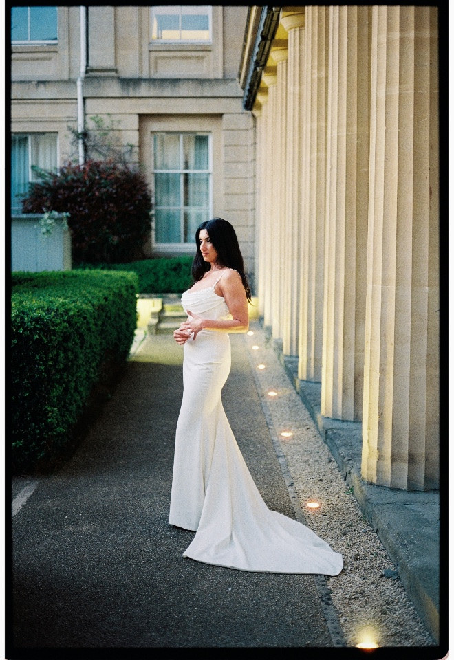 Film Wedding Photography Cotswold Bridal Portrait