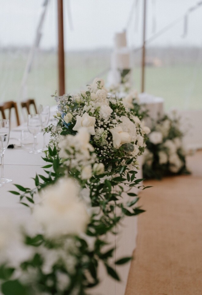 Top Table and Cake Table