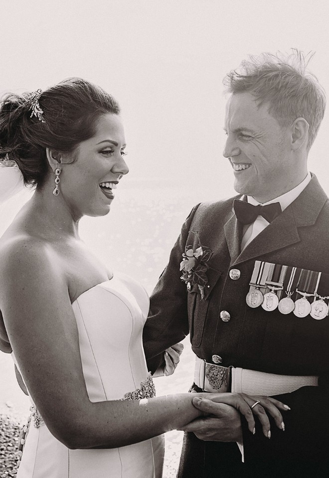 Natural wedding moments