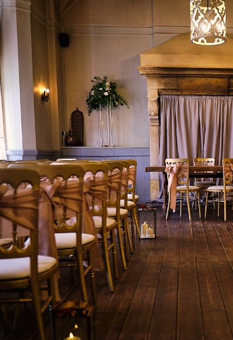 Wedding ceremony room at The Elephant Hotel - a wedding venue in Berkshire