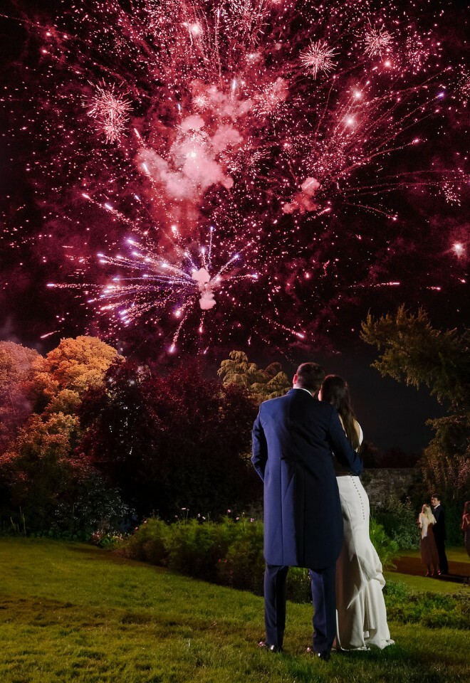Fireworks at Farnham Castle