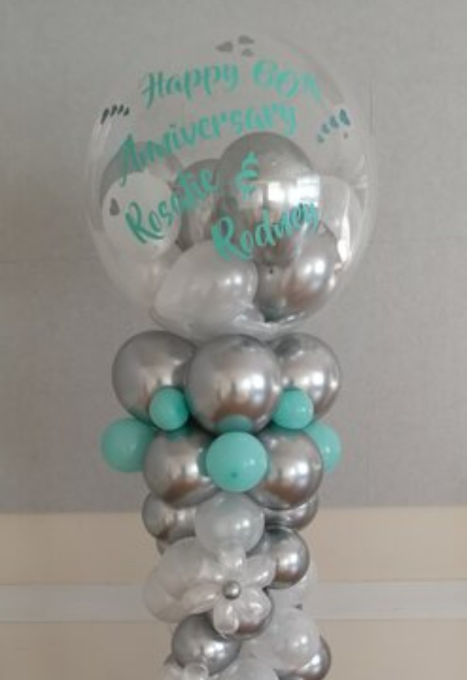 Personalised Balloon Column