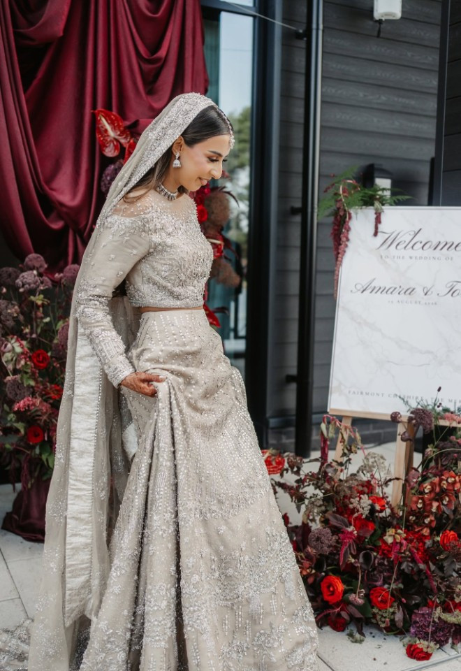Amara & Tom Wedding At Fairmont Cheshire, The Mere