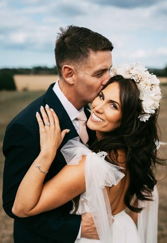 Winters Barn wedding photograph