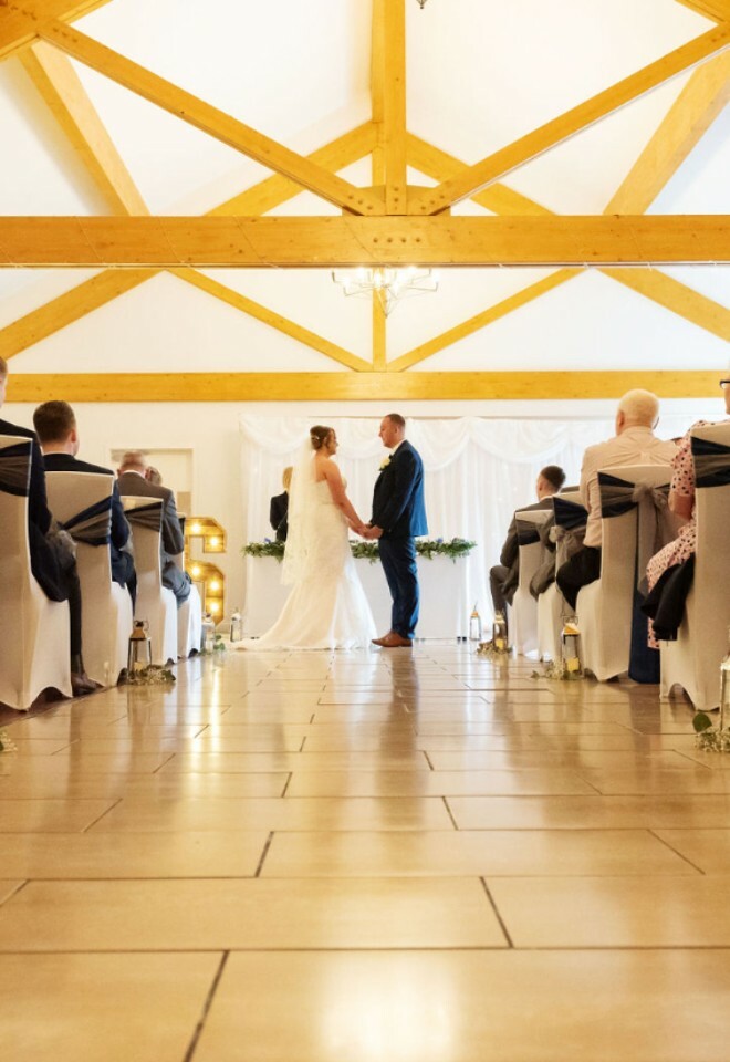 Wedding Ceremony in the Pheonix Suite