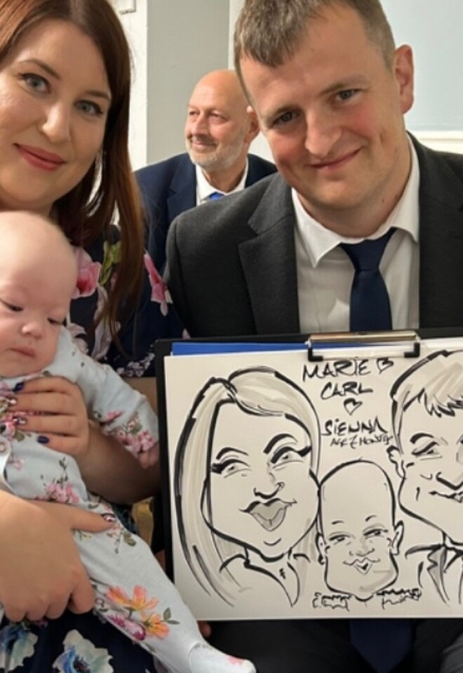 Family Caricature 