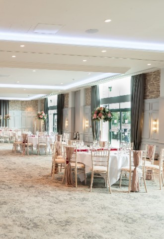 Wedding breakfast in the Kingfisher Suite