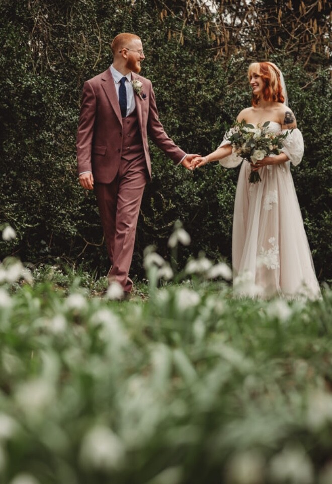 walk in the snowdrops