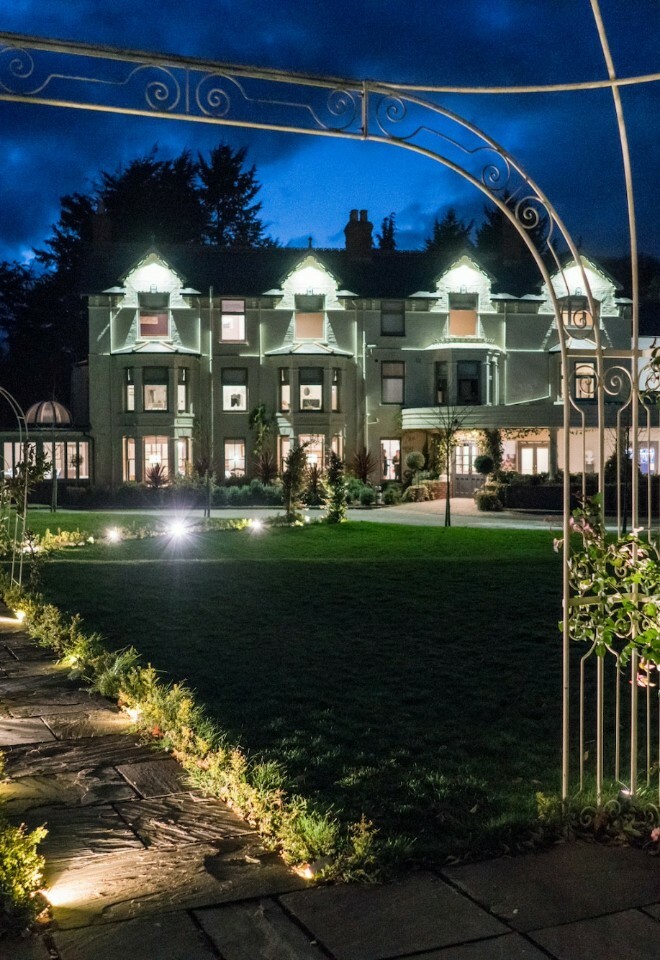 Evening View of Southdowns Manor in Chichester