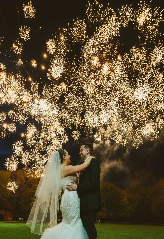 Fireworks at Leez Priory
