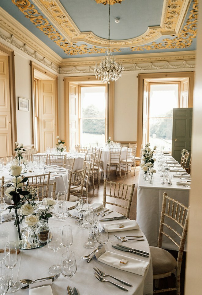 Wedding Breakfast Set Up