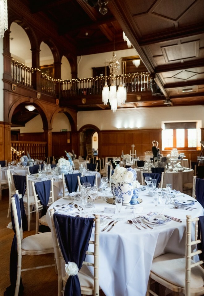 Wedding Breakfast Set Up