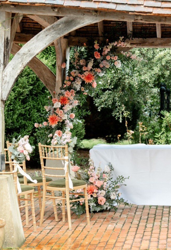 Outdoor Weddings at Battel Hall Leeds Castle