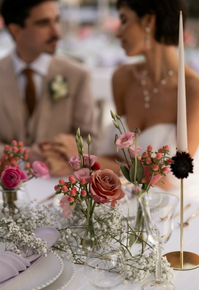 Old Parsonage Hotel tablescape 3