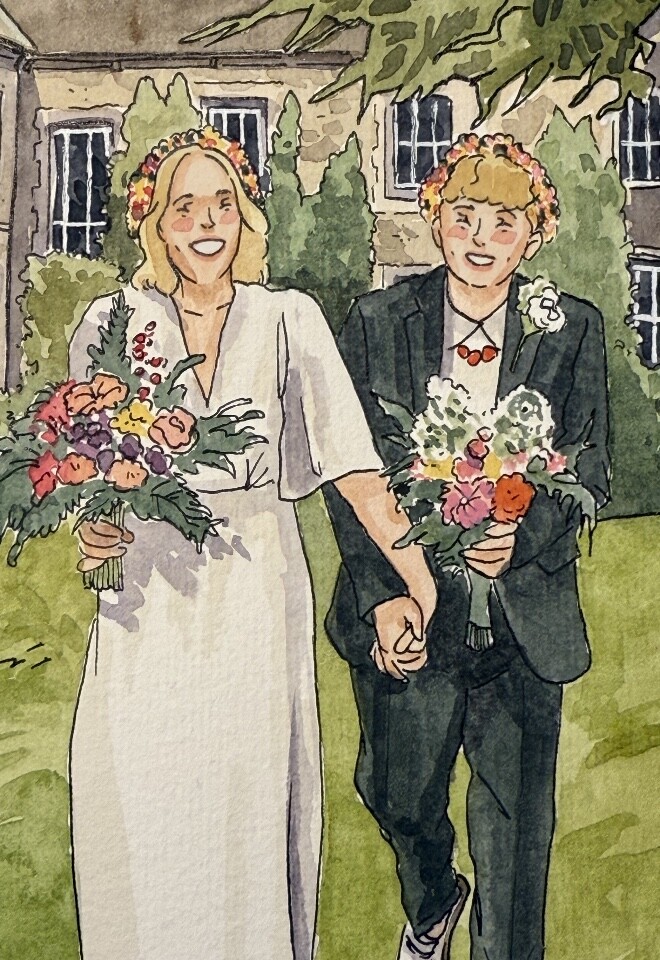 After Wedding Portrait