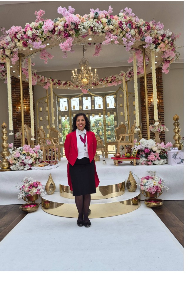 Hindu wedding at Offley Place