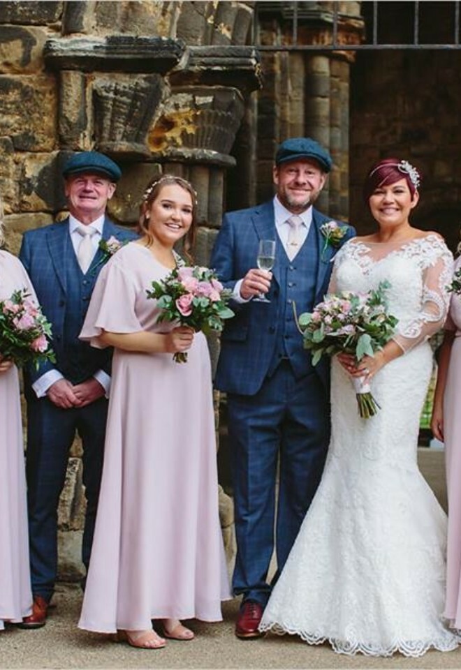 Blush Pink Wedding Ties