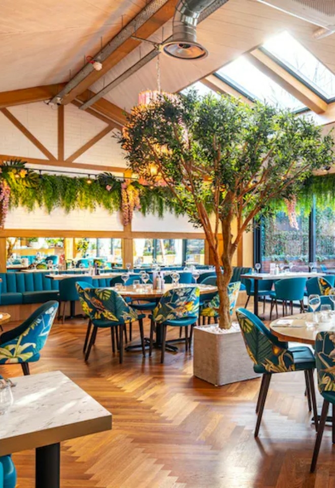 Terrace at The Lion and Swan in Congleton