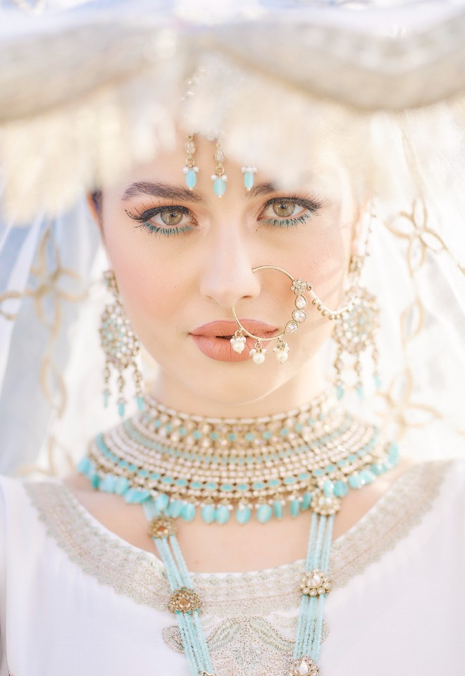 Asian Bride at Botleys Mansion by Stuart Wood