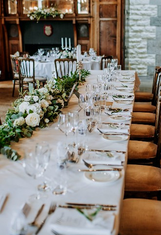 Wedding reception at Chateau Rhianfa, Anglesey, North Wales