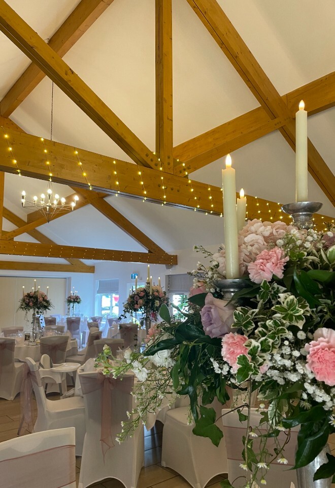 Wedding Breakfast at Draycote Hotel