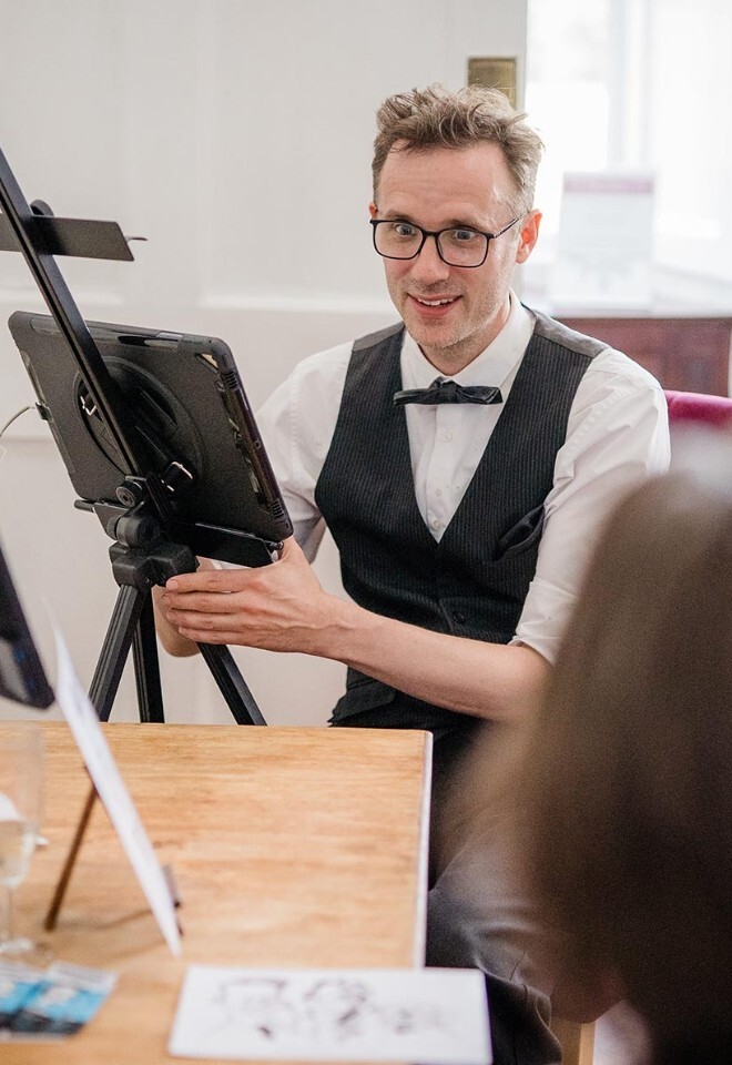 wedding artist entertainment