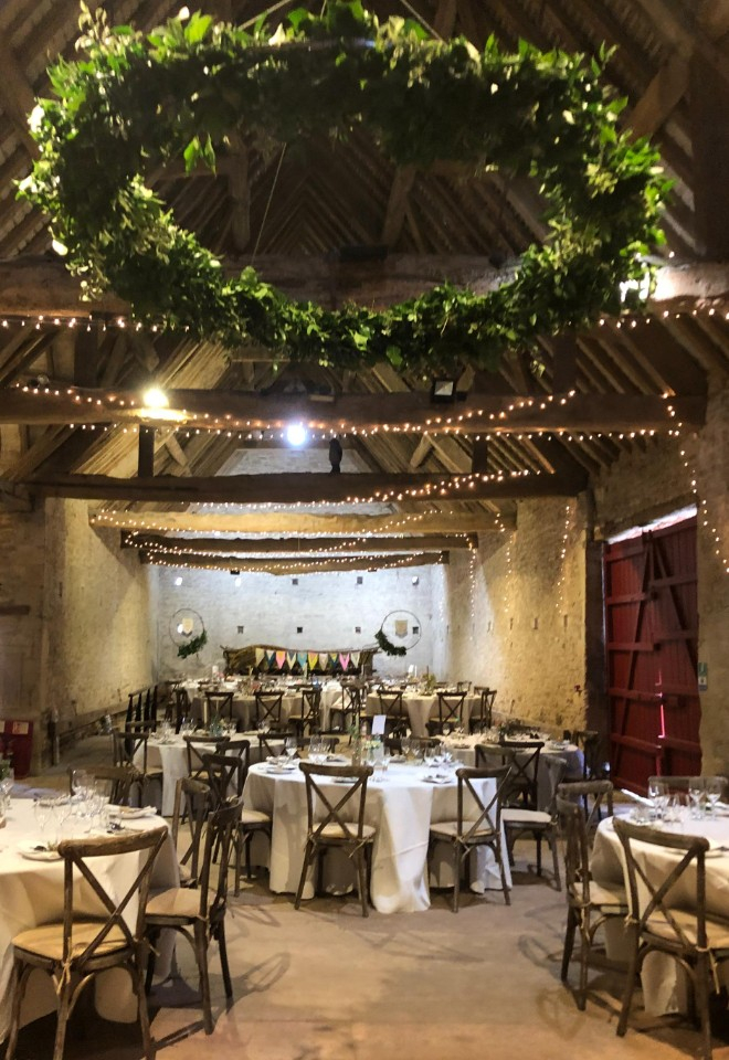 Dry hire wedding barns Cotswolds