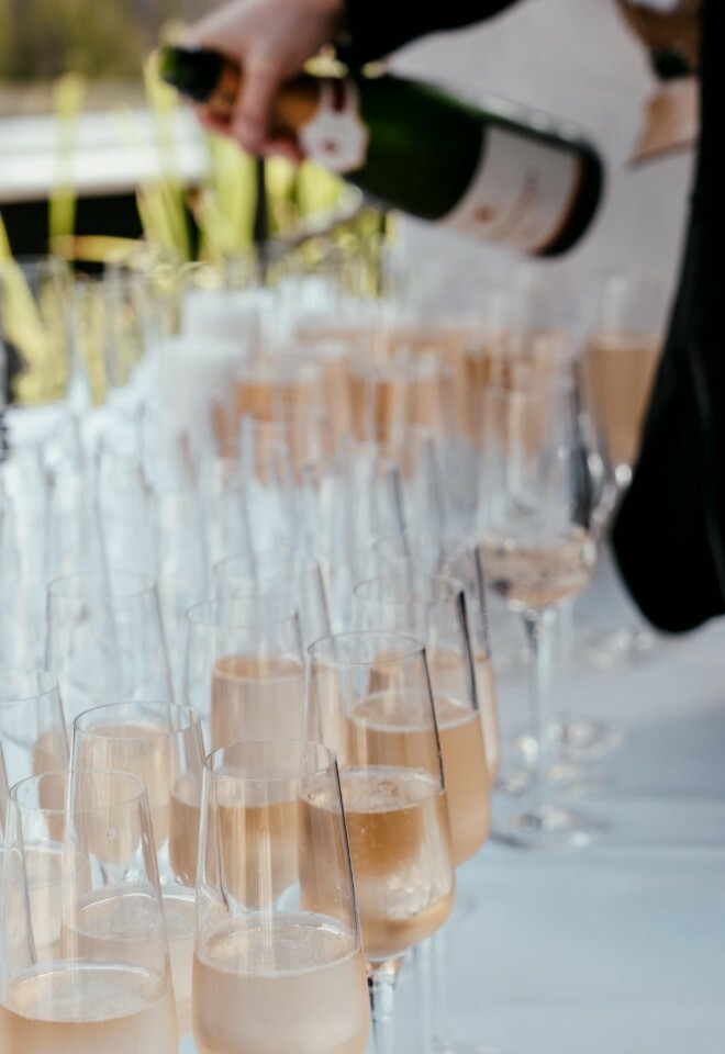 Prosecco Arrival Drinks