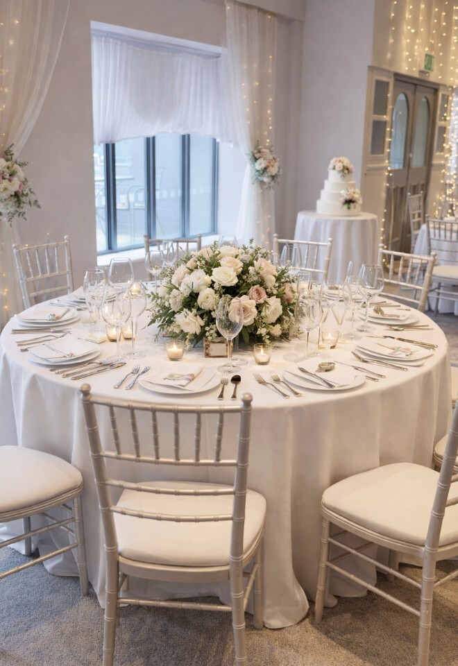 Grenadier Suite set up for Wedding Breakfast at Holiday Inn Reading-South