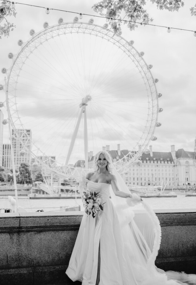 Civil Licensed Hotel wedding venue in Central London, One Whitehall Place - AgnesGracePhoto