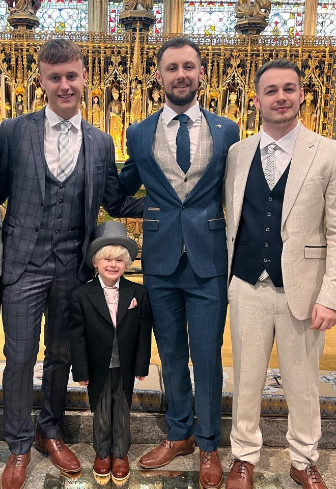 Groom, usher, bestman page boy wedding suit hire