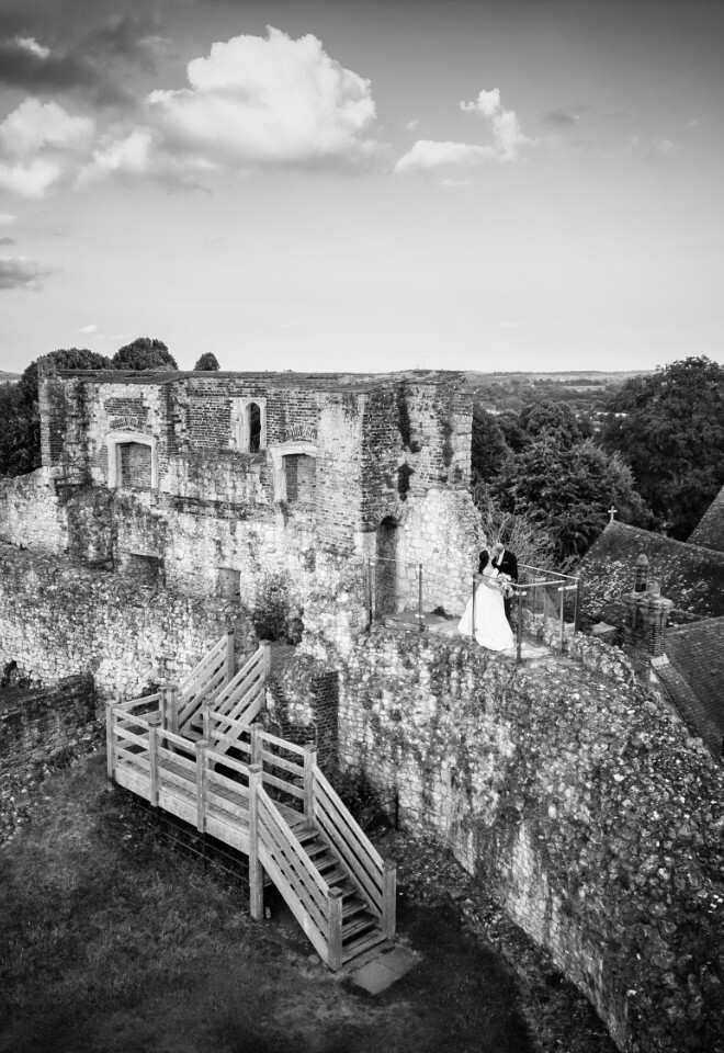 Wedding Photography on the Castle Keep
