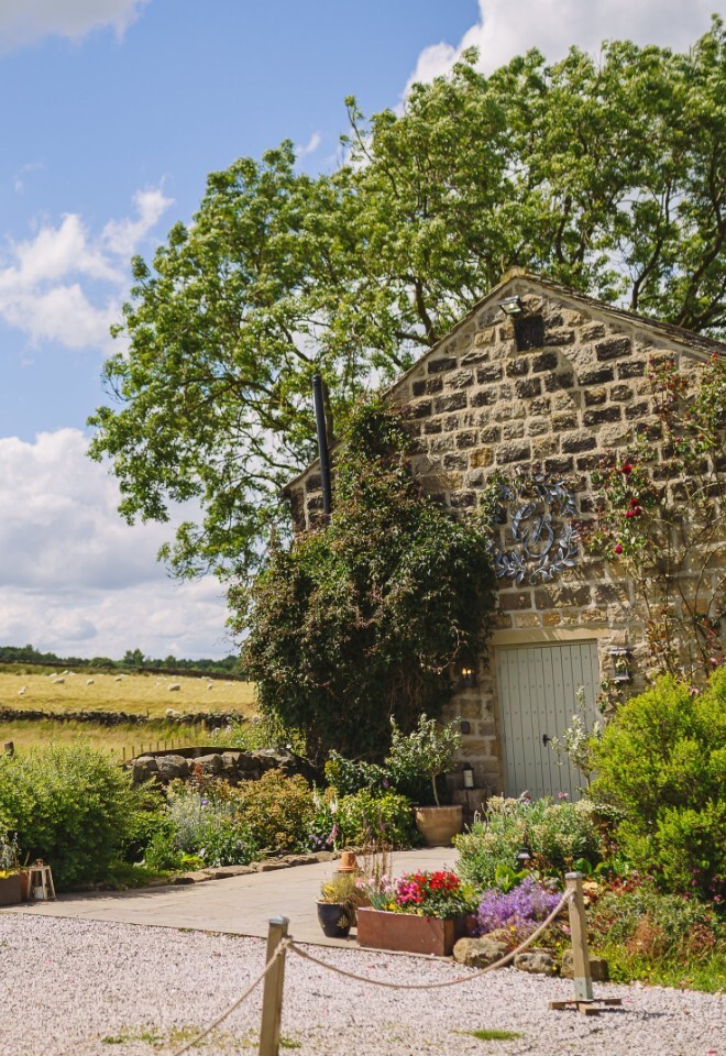Front Door of Chilli Barn and Teepee