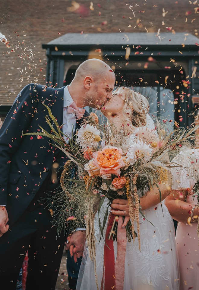 Confetti couple