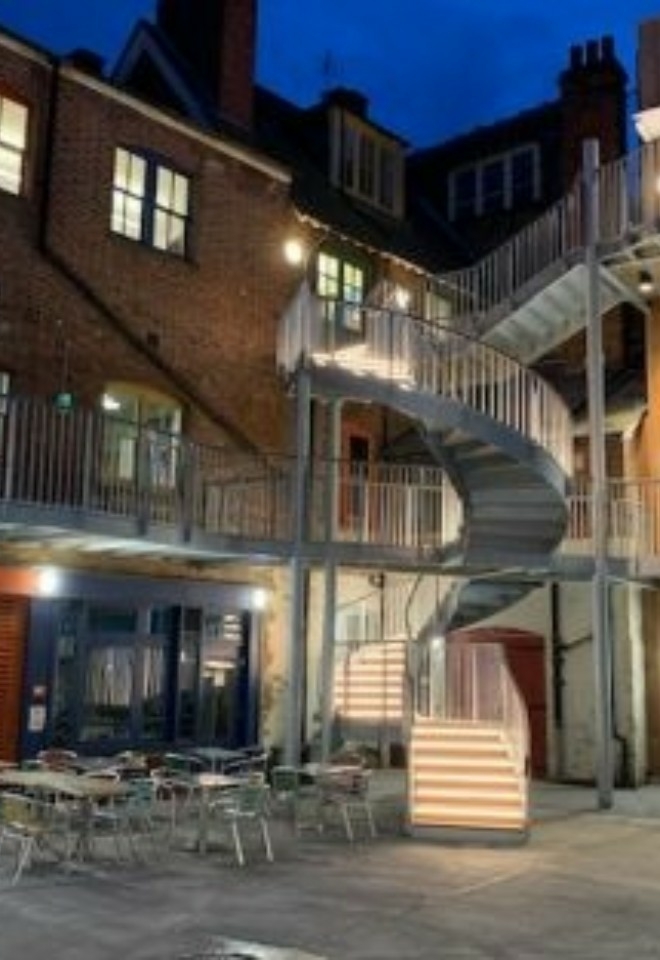 The Courtyard at the Story Museum in Oxford