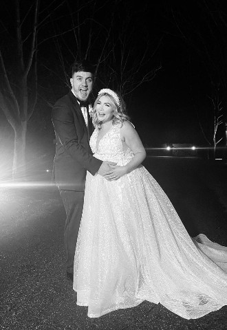 bride and groom share a laugh, MB Events, Instagram wedding content creator