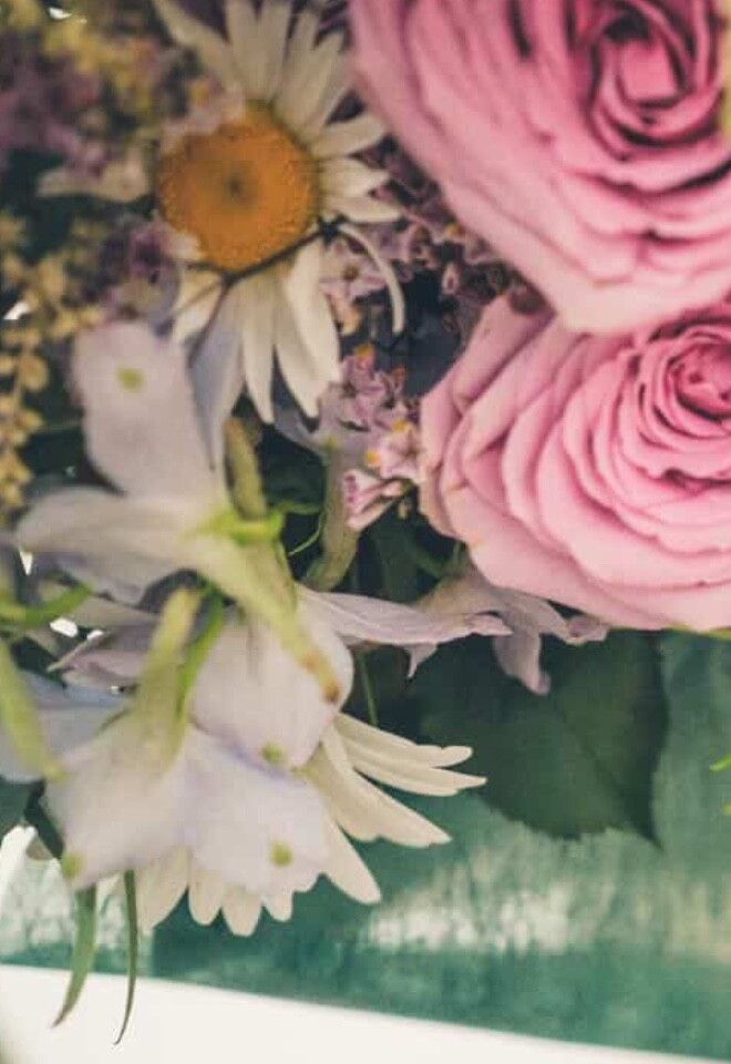 Wildflower Bouquet Close Up